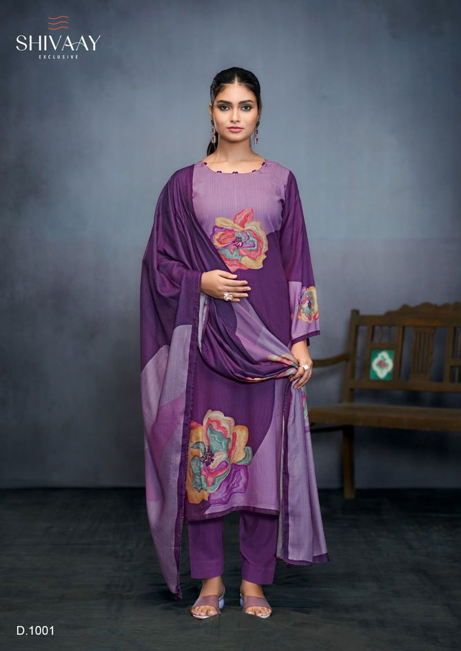 Imperial By Shivaay Viscose Pashmina Printed Designer Dress Material Wholesale Price